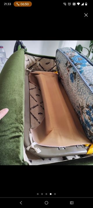 Butaca Cama Vintage Verde .  