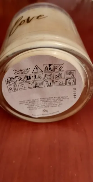 Yankee Candle Love in vetro