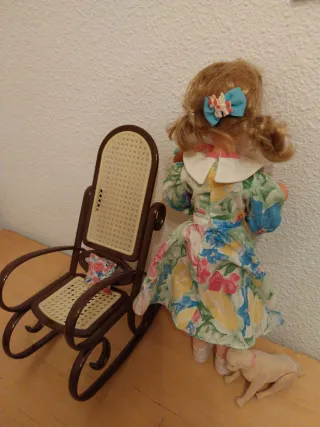 Muñeca Jesmar July y su Bebé de los años 80.