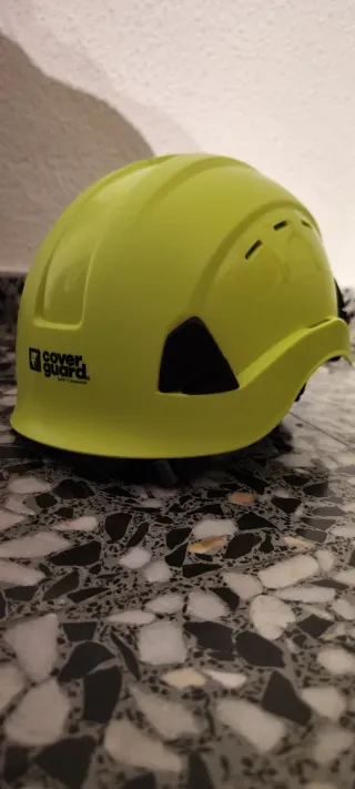Casco de obra Cover Guard amarillo