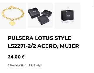 Pulsera Lotus Dorada Corazón Circonita