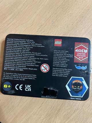 Caja Metálica Lego Ninjago Legacy