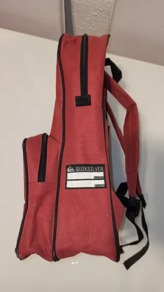 2 Mochilas  Naranja y granate 