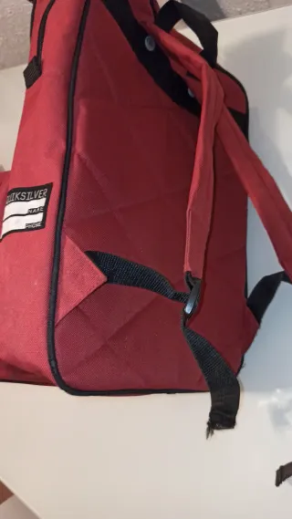 2 Mochilas  Naranja y granate 