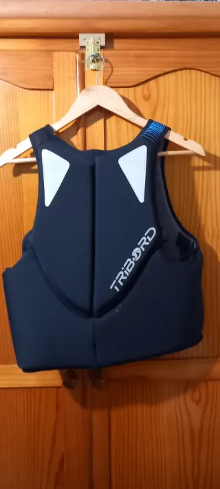 Chaleco Kayak Vela Tribord Negro