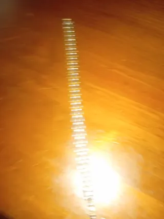 Pulsera eslabones dorada y plateada