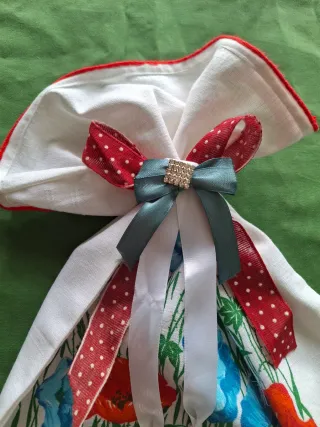 Sacchetto decorativo con fiori