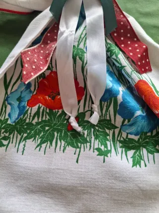 Sacchetto decorativo con fiori