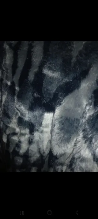 Abrigo HASSHUN Negro/Gris Talla M