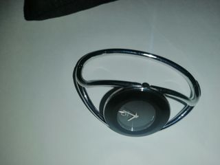 Reloj Calvin Klein Pulsera Plateada y Negro