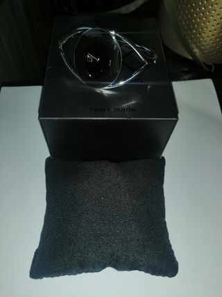 Reloj Calvin Klein Pulsera Plateada y Negro