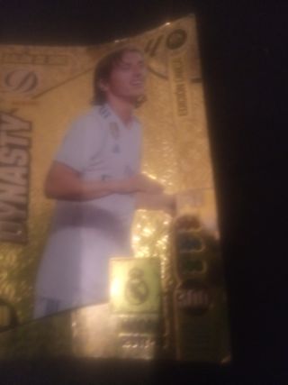 Carta de fútbol Modric