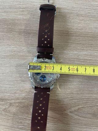 Reloj Lotus Cronógrafo Marrón y Plateado