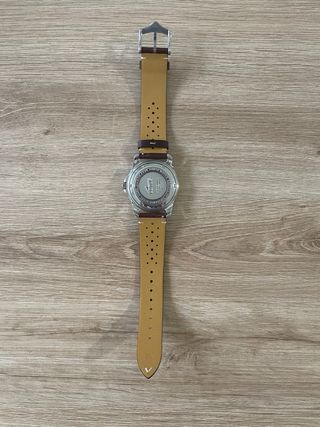 Reloj Lotus Cronógrafo Marrón y Plateado