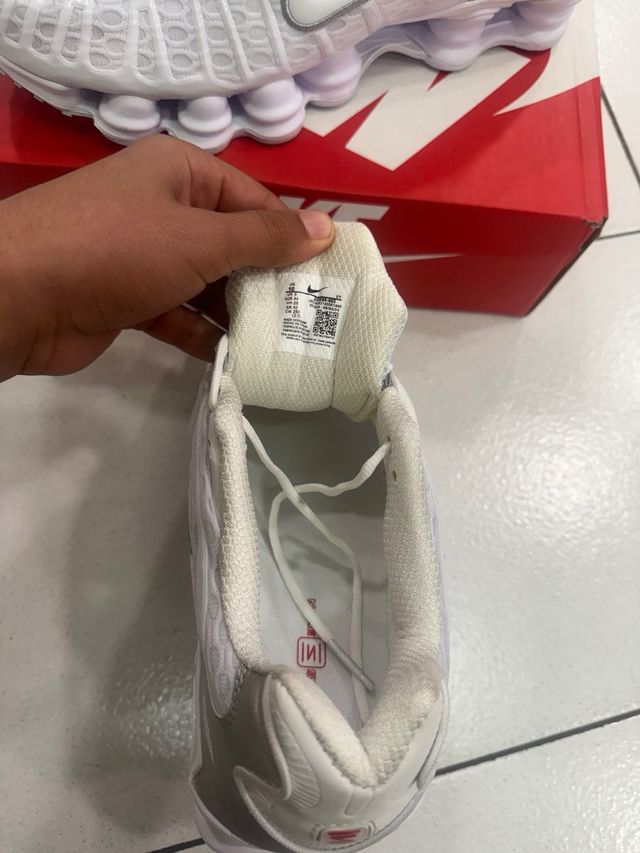 Zapatillas Nike Shox Blancas Talla