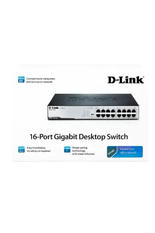 Switch D-Link 16 Puertos Gigabit
(Precio negociab)