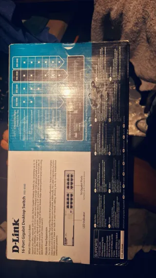 Switch D-Link 16 Puertos Gigabit
(Precio negociab)