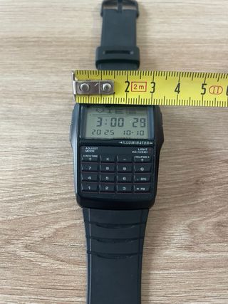Reloj Casio Data Bank Calculadora Negro