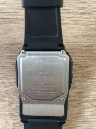 Reloj Casio Data Bank Calculadora Negro
