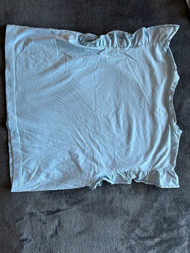 Camiseta Lefties volantes azul Talla L