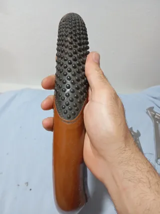 Funda de volante con textura. Es muy antiguo monta