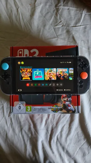 Nintendo Switch 2 con Mario Kart 8 Deluxe