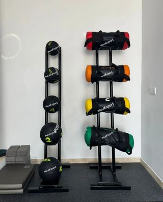 Soporte vertical para wall balls