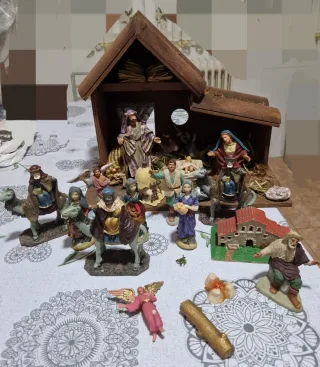 Belén Navidad Figuras 1980
