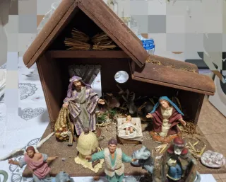 Belén Navidad Figuras 1980