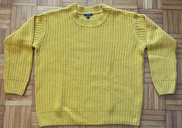 Jersey lana Kiabi amarillo