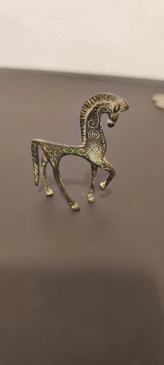 Replica cavallo bronzo Etrusco