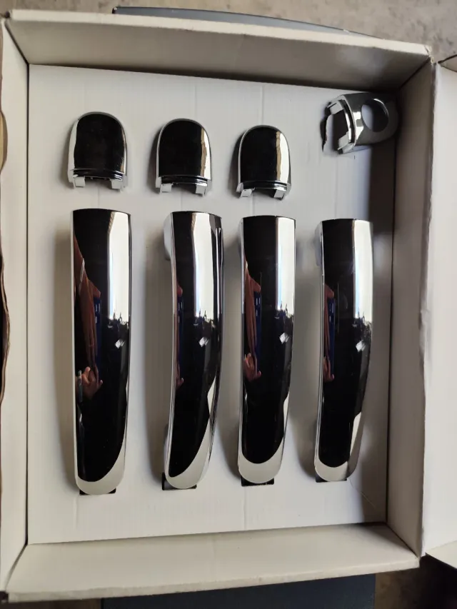 Cubre Manetas Puertas Seat Cromados