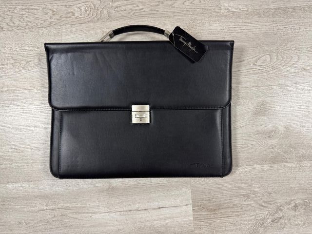 Maletín Thierry Mugler Negro Piel