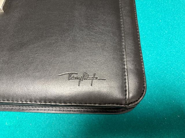 Maletín Thierry Mugler Negro Piel