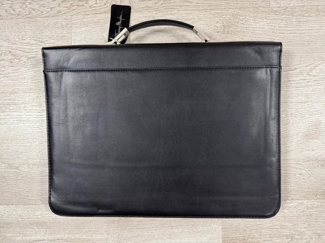 Maletín Thierry Mugler Negro Piel