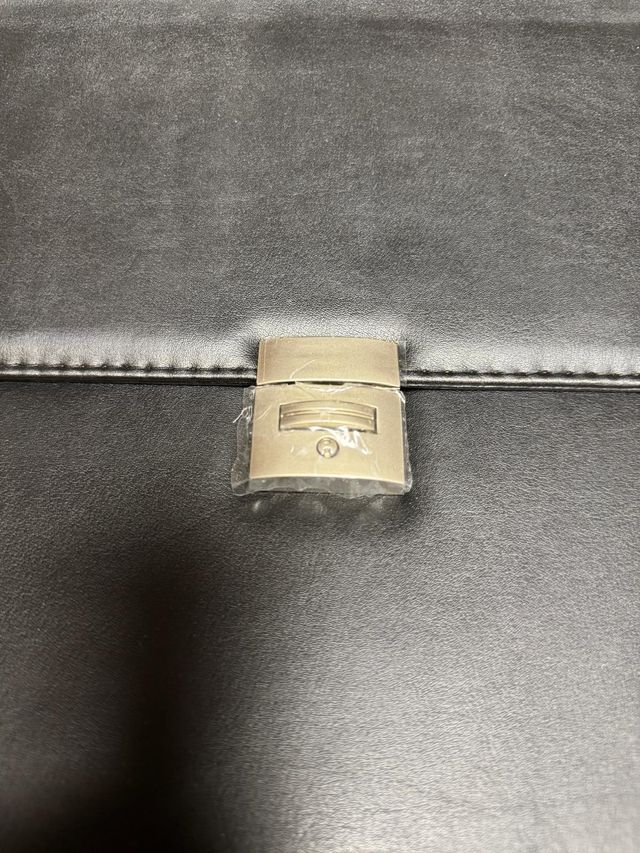 Maletín Thierry Mugler Negro Piel