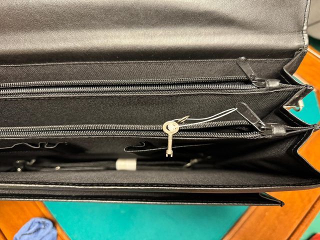 Maletín Thierry Mugler Negro Piel