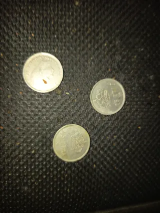 3 Monedas 25 Pesetas 1975 y 1982