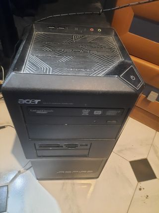 Ordenador torre acer aspire completo