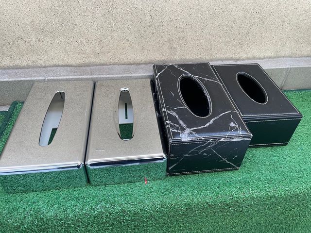 Caixas de lenços vintage