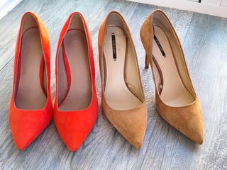 Zapatos de tacón Zara y ASOS