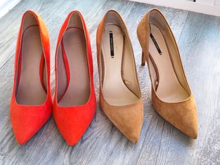 Zapatos de tacón Zara y ASOS