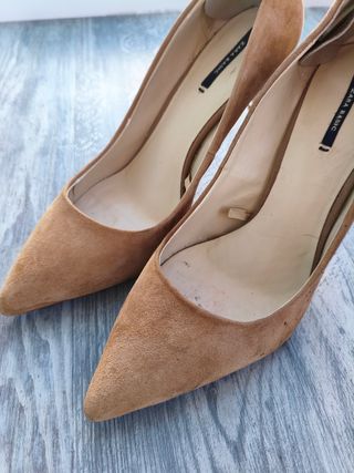 Zapatos de tacón Zara y ASOS