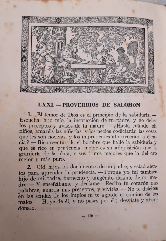 Libro Antiguo Lecturas - Libro Segundo.