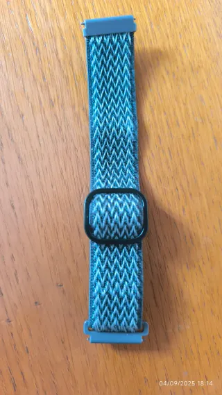 Pulsera Nylon Elástica 22mm Gris