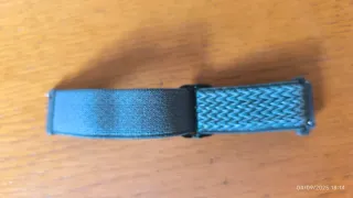 Pulsera Nylon Elástica 22mm Gris