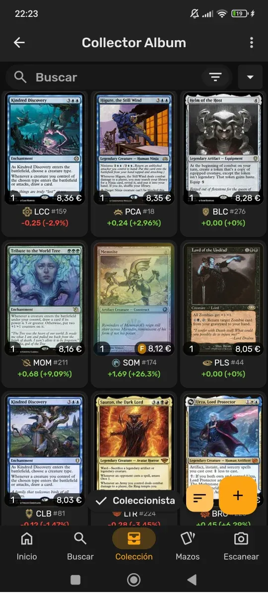 Coleccion Magic The Gathering