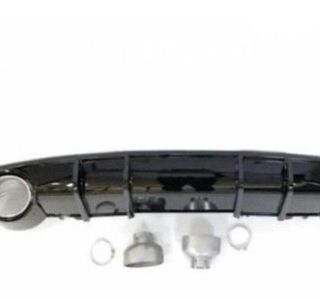 Difusor Trasero Audi A4 B9 2016+ Look RS4 ABS