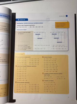 MATEMÀTIQUES SÈRIE RESOL 1 ESO SABER FER
