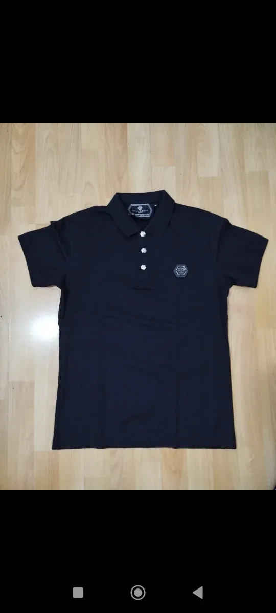 Polo Philipp Plein Negro